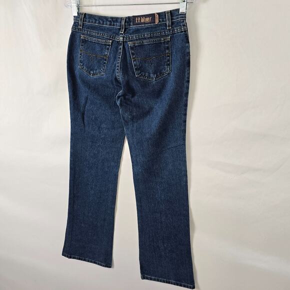 T.T. Blues Jeans Junior's 7 Blue Medium Wash Regular Fit Cotton - Picture 14 of 15